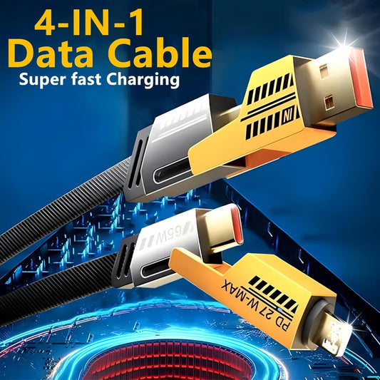 USB-C to Lightning Braided Cable – Fast Charging & Durable