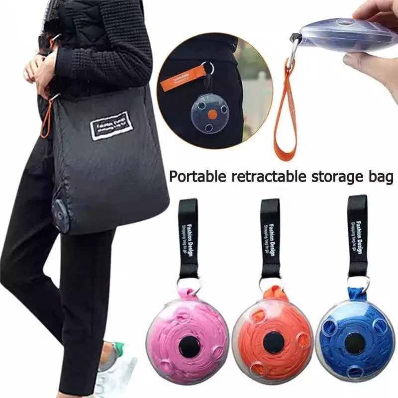 Reusable Foldable Grocery Bag – Eco-Friendly Polyester Tote