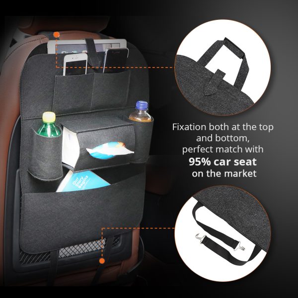 Multifunction Car Seat Organizer – Universal Side Storage Box for Cars
