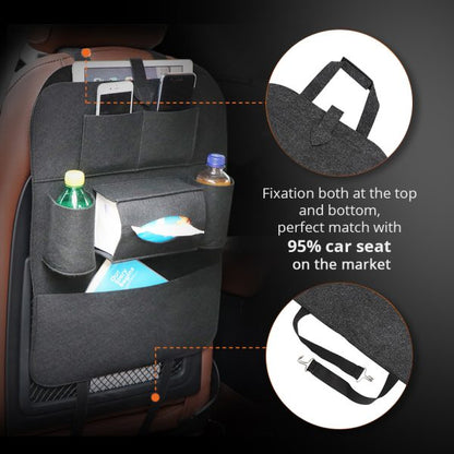 Multifunction Car Seat Organizer – Universal Side Storage Box for Cars