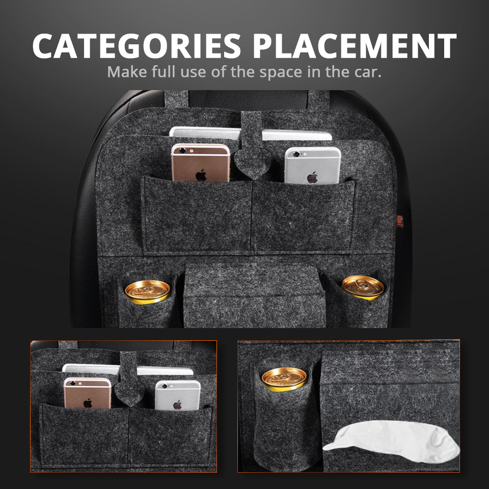 Multifunction Car Seat Organizer – Universal Side Storage Box for Cars