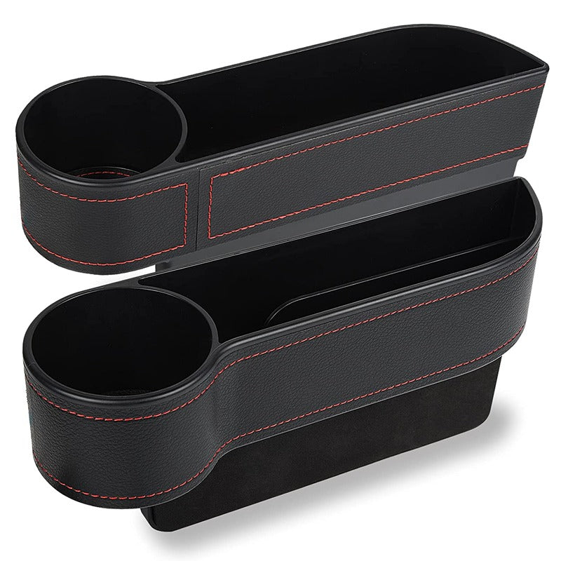 Set of 2 Car Seat Gap Organizer Boxes – Universal Side Storage
