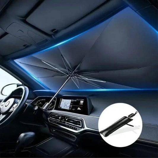 Car Windshield Sunshade Umbrella – Foldable, UV & Heat Protection