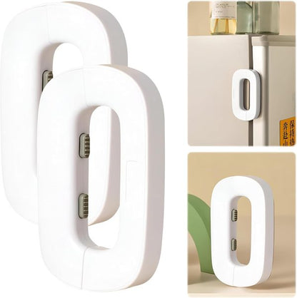 Child Proof Fridge & Freezer Lock – Double Button, Adhesive