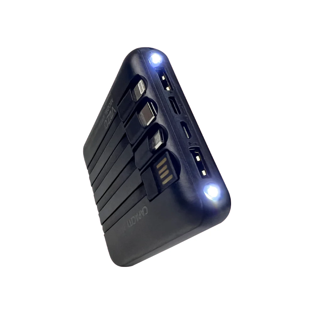 Vizo VPB16 10,000mAh Power Bank – Compact Portable Mobile Charger